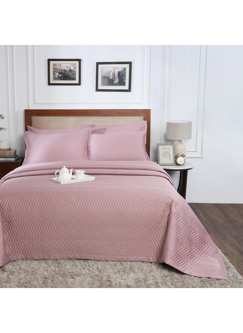 maspar maspar Colorart Penelope Misty Rose Quilted Double Quilt  - Image 2