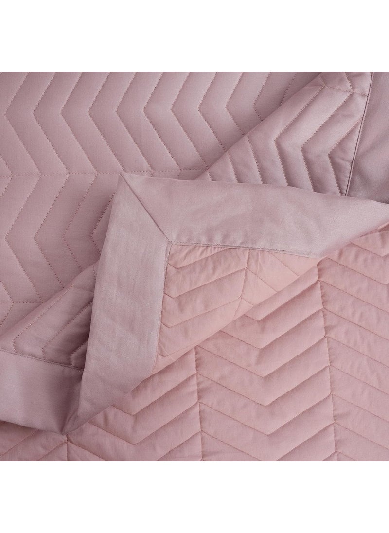 maspar maspar Colorart Penelope Misty Rose Quilted Double Quilt  - Image 5