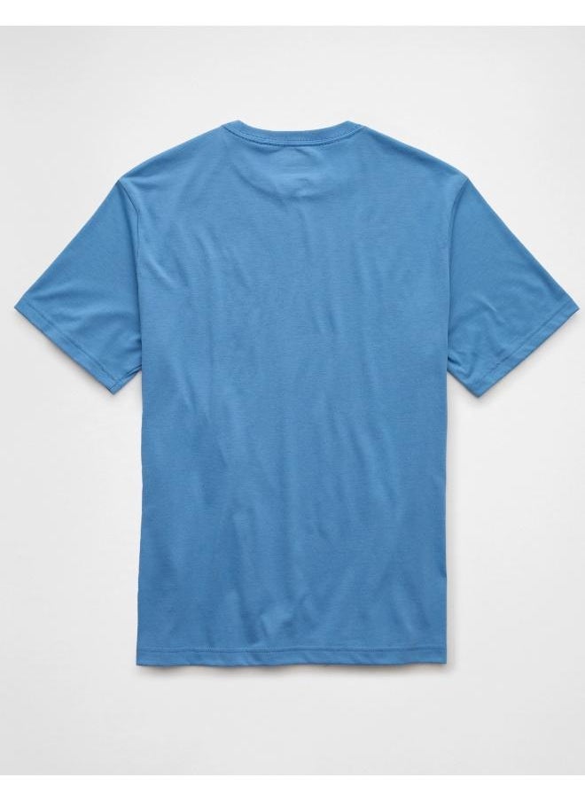 American Eagle Graphic Logo Crew Neck T-Shirt  - Image 4