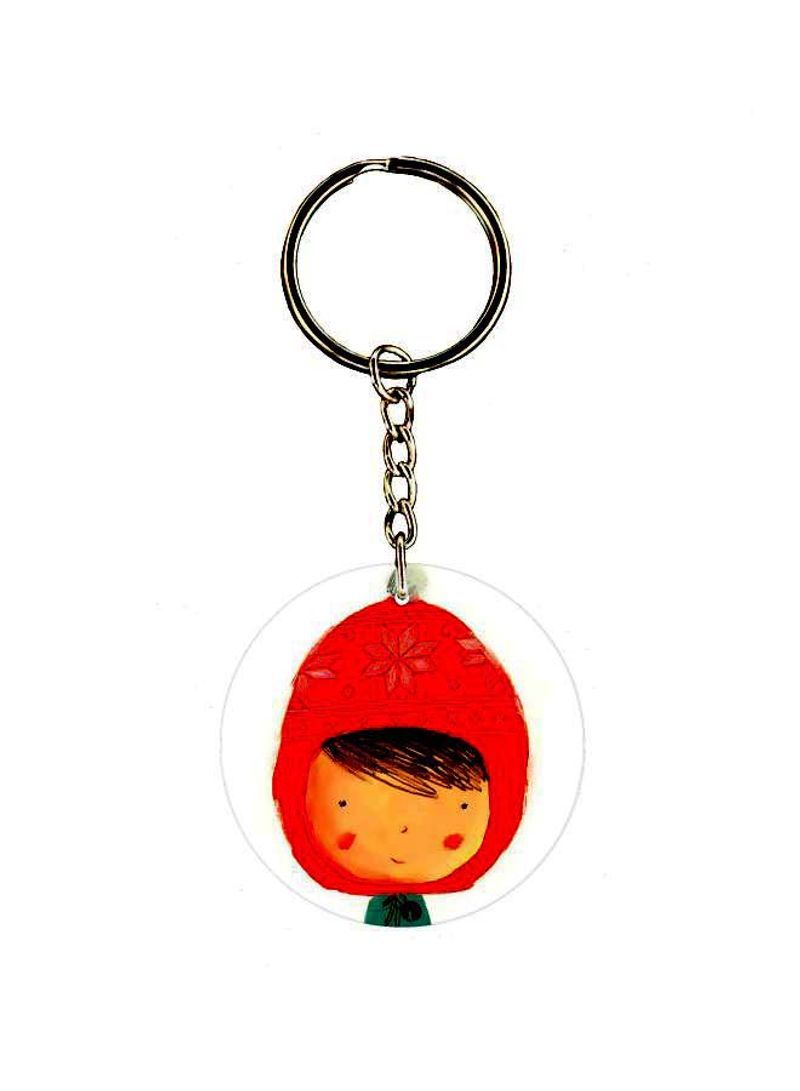 RKN Cartoon Themed Single Sided Keychain
