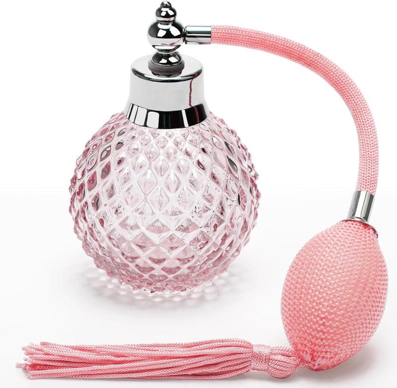 زجاجة عطر فارغة قابلة لإعادة التعبئة 100 مل هدية للسيدات زجاجة عطر زجاجية عتيقة