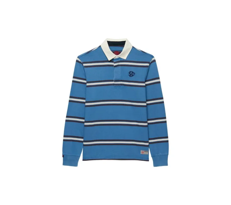 Superdry Vintage Athletic Stripe Rugby Top