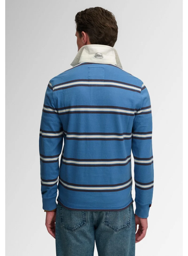 Superdry  Vintage Athletic Stripe Rugby Top for Men | Best Price UAE