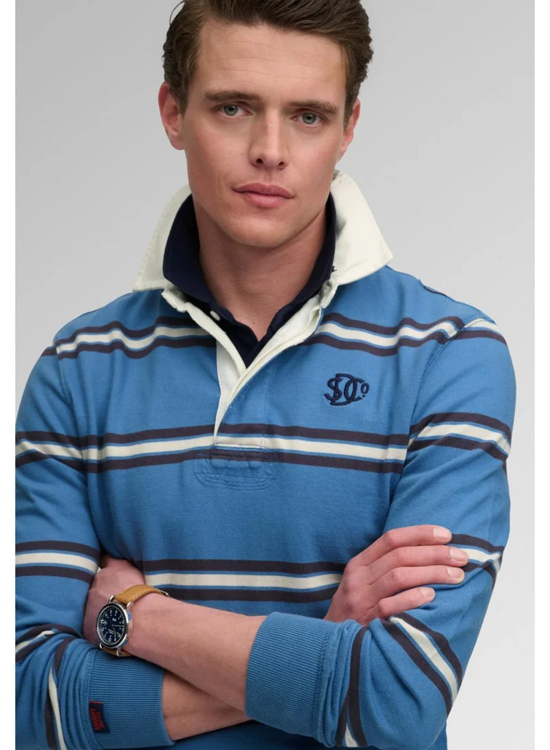 Superdry  Vintage Athletic Stripe Rugby Top for Men | Best Price UAE