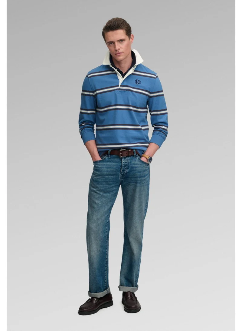 Superdry  Vintage Athletic Stripe Rugby Top for Men | Best Price UAE