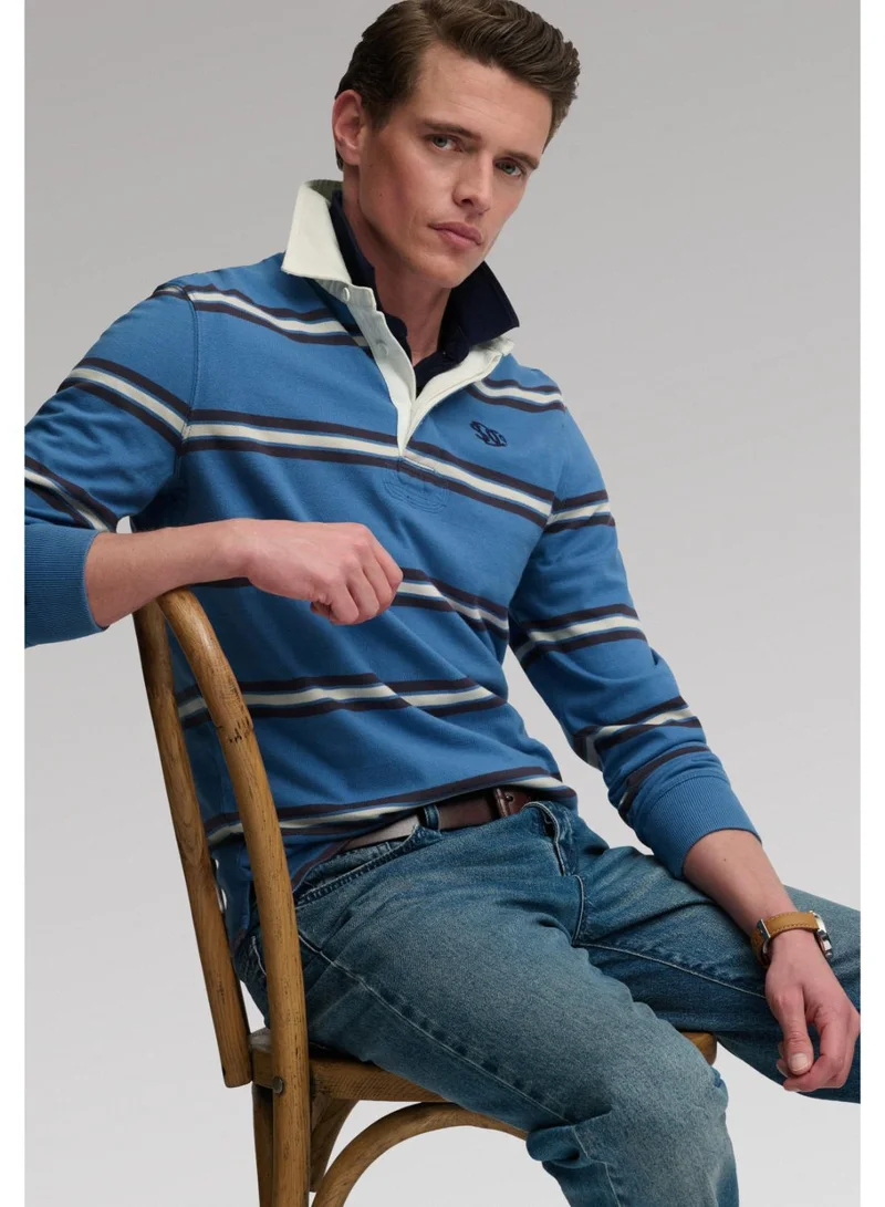 Superdry  Vintage Athletic Stripe Rugby Top for Men | Best Price UAE