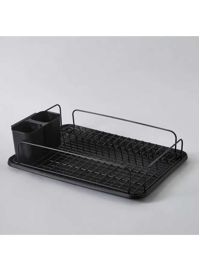 Home Box Daisy Dish Rack with Holder 43 x 11 x 31 cm
