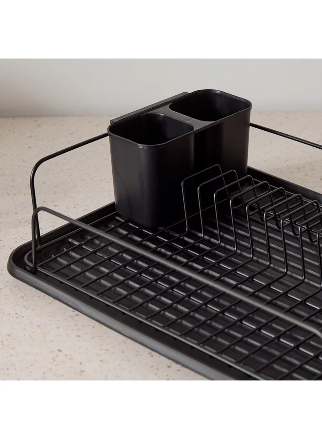 Home Box Daisy Dish Rack with Holder 43 x 11 x 31 cm
