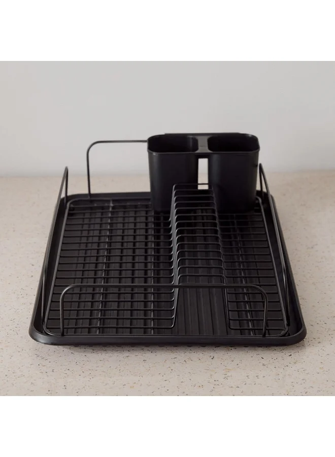 Home Box Daisy Dish Rack with Holder 43 x 11 x 31 cm