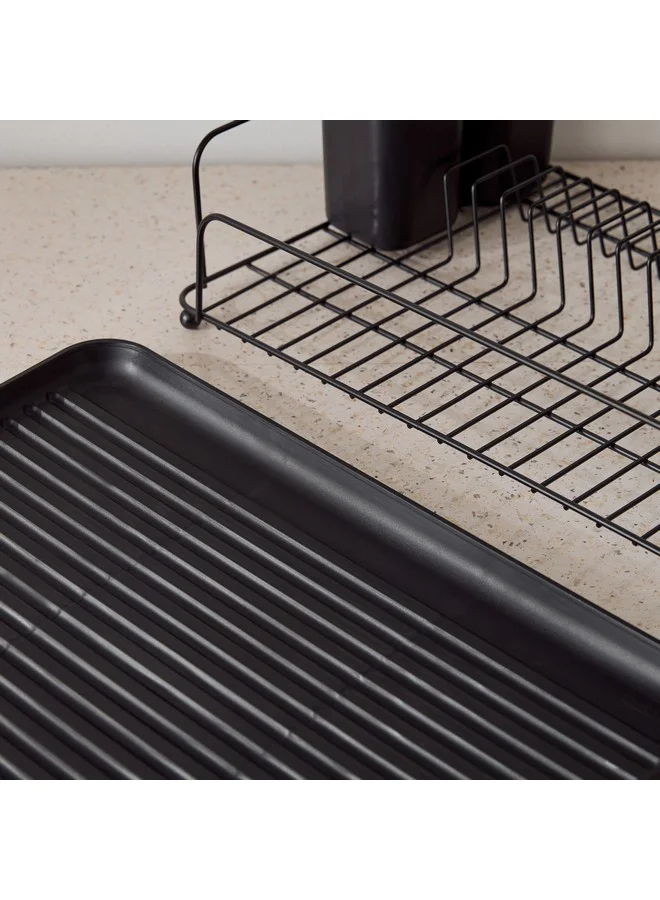 Home Box Daisy Dish Rack with Holder 43 x 11 x 31 cm