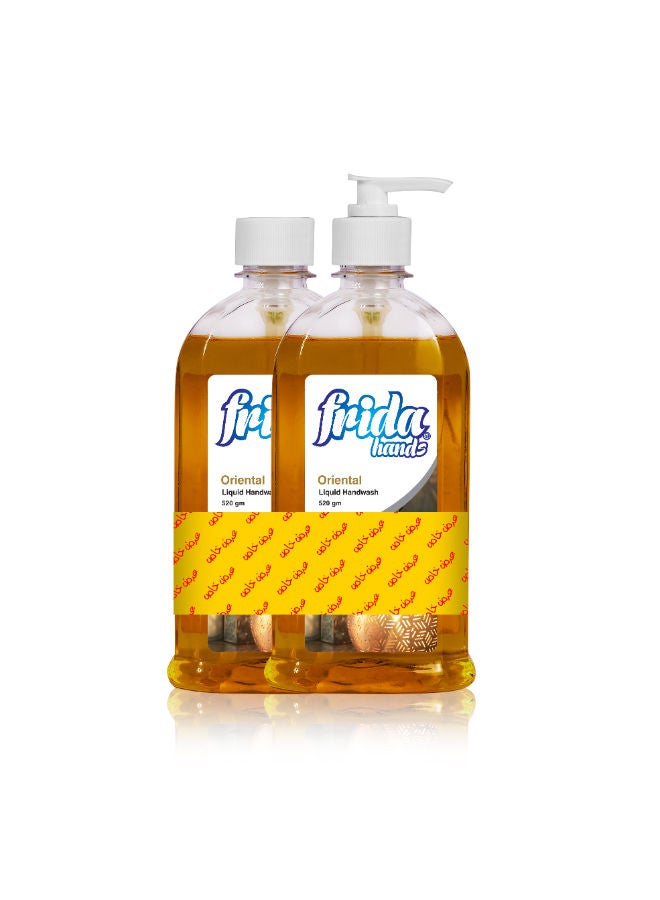 Economy Liquid Hand Soap Oriental 520 Gram (1+1)
