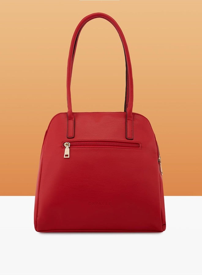 Caprese Havana Satchel Large Terra Bag for Women|Stylish, Durable, and Spacious Interior Shoulder Bag for Work, Travel, and Everyday Use, with Multiple Compartments for Organization and Comfort - Image 2
