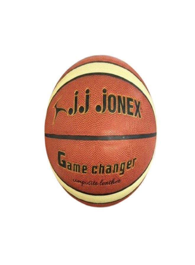 Jonex JJ Game Changer Basketball Outdoor Indoor Mens Basketball Ball Official Size 6 Game Basket Ball Training for Players | for Indoor & Outdoor Play | - Image 1