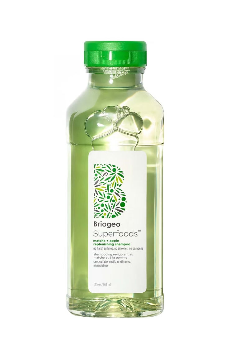 Briogeo Be Gentle, Be Kind Matcha + Apple Replenishing Superfood Shampoo 369ml - Image 1