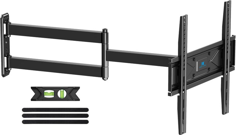 USX STAR Corner TV Wall Mount Long Arm TV Mount Bracket for 32-70 Inch TVs, Full Motion Mounts with 32â€ Articulating Arms Extension & Tilt & Swivel, Holds up to 400x400mm VESA, 80 lbs for 55 65 TVS - Image 1
