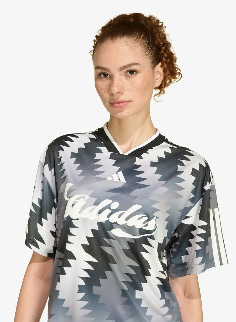 Adidas  House Of Tiro X Common Goal  T-Shirt for Women | Best Price UAE