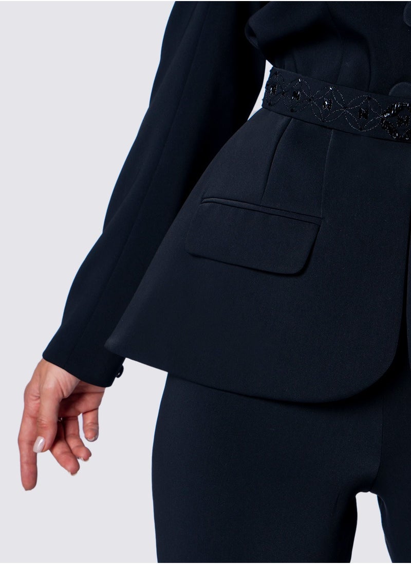 NIVA FASHION HOUSE Centre Pleated Jacket  - Image 3