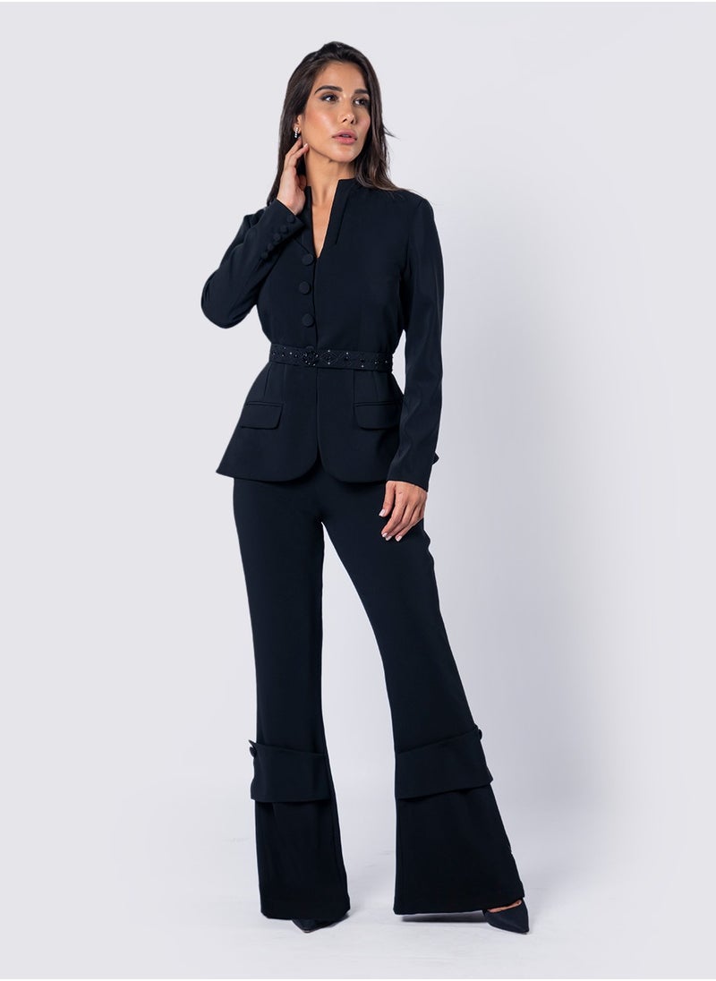 NIVA FASHION HOUSE Centre Pleated Jacket  - Image 2