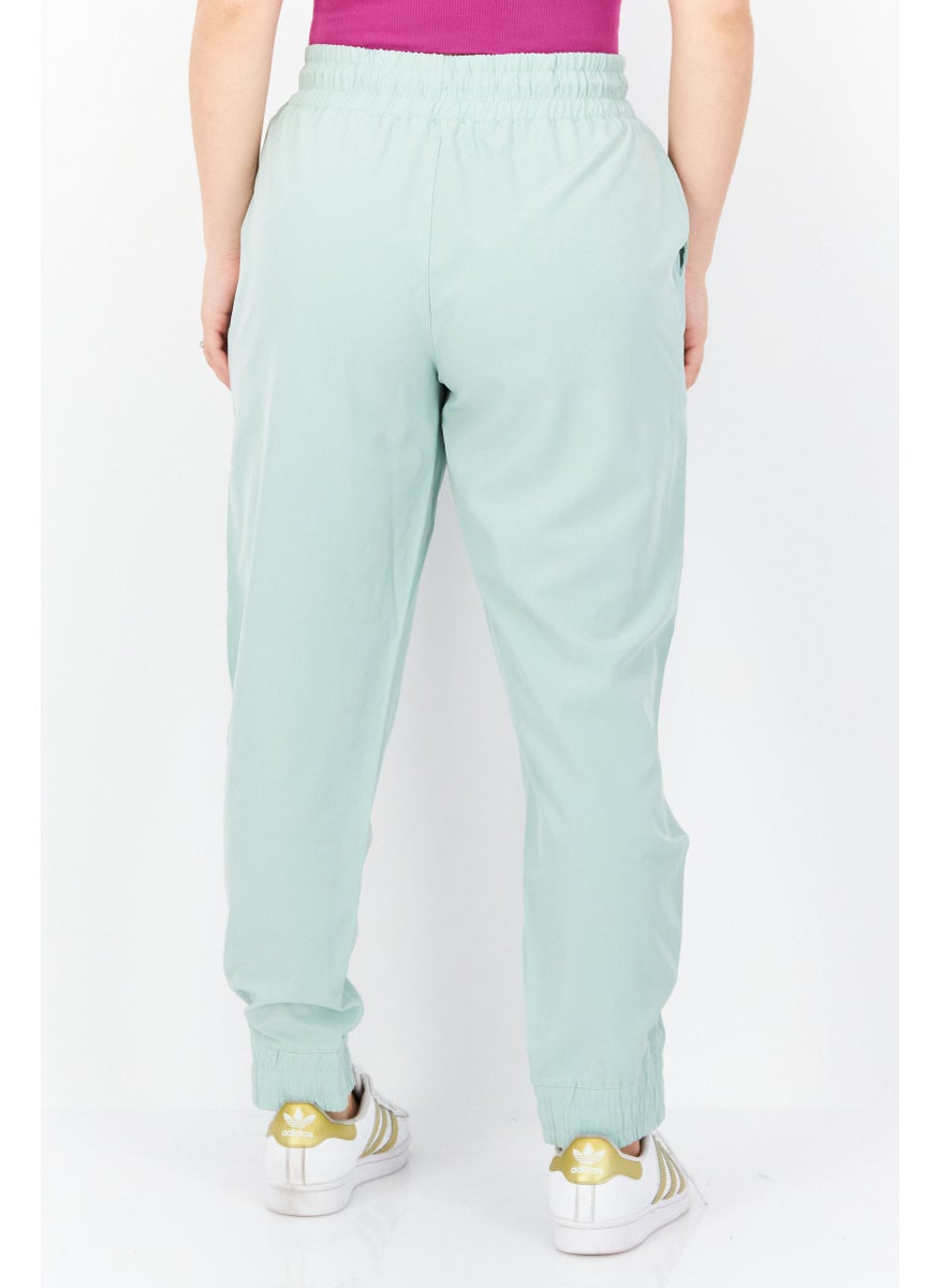 STEVE MADDEN - Women Brand Logo Jogger Pants, Mint - Image 1
