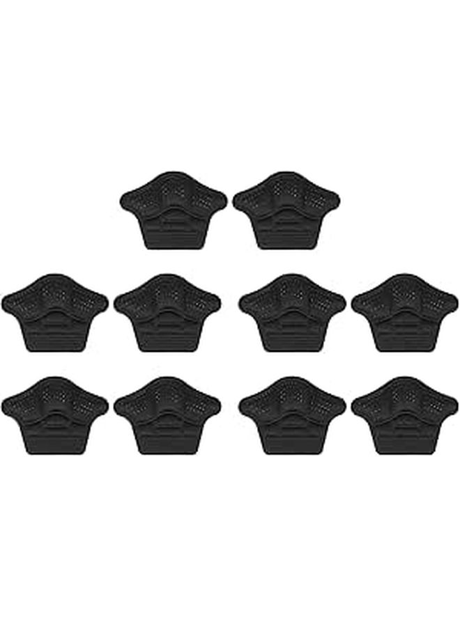 Self Adhesive Wear Resistant Heel Cushions 5 Pairs Shoe Inserts Protects Against Blisters - Image 1