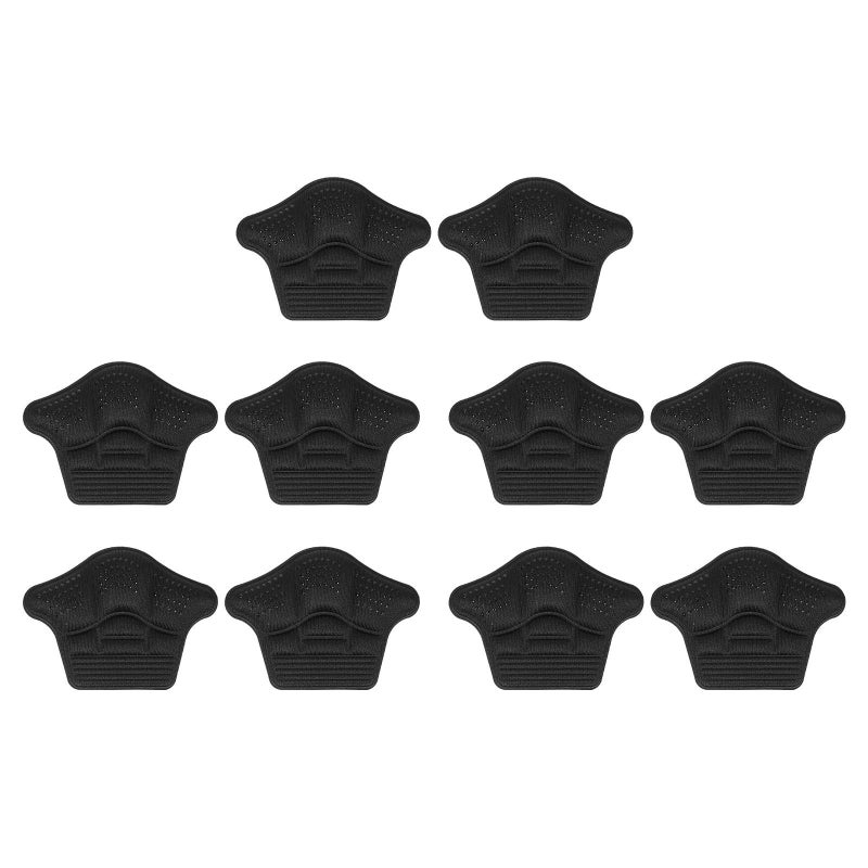 Self Adhesive Wear Resistant Heel Cushions 5 Pairs Shoe Inserts Protects Against Blisters - Image 2