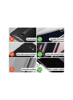 MOFT Cell Phone Stand with 2 Viewing Angles for Andriod, iPhone and All Smartphones, Repositionable, Residue-Free 3-in-1 Adhesive Wallet Stand(Navy Blue)  - Image 5