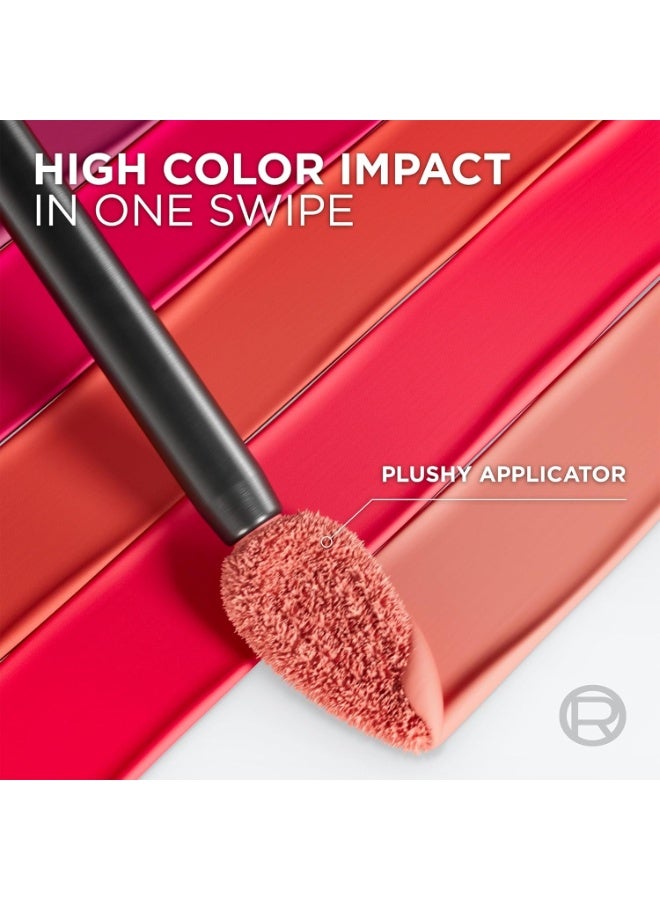 لوريال باريس أحمر شفاه سائل إنفاليبل لو مات ريزيستانس من لوريال باريس يدوم حتى 16 ساعة، 210 تروبيكال - Image 3