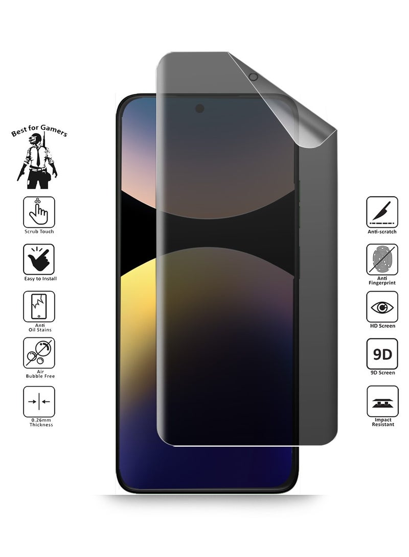 Techie Xiaomi Redmi Note 14 Pro / 14 Pro Plus 5G Matte Ceramic Privacy Screen Protector Film - Image 2