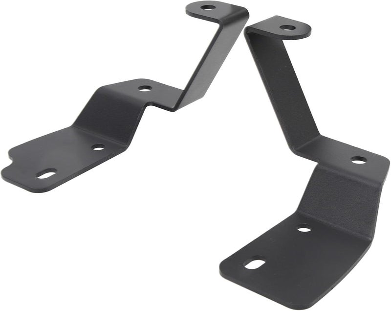 Black Side Pillar Mounting Brackets for Bronco 2021-2023 with LED Lights, Improve Safety and Easy Installation - Image 3