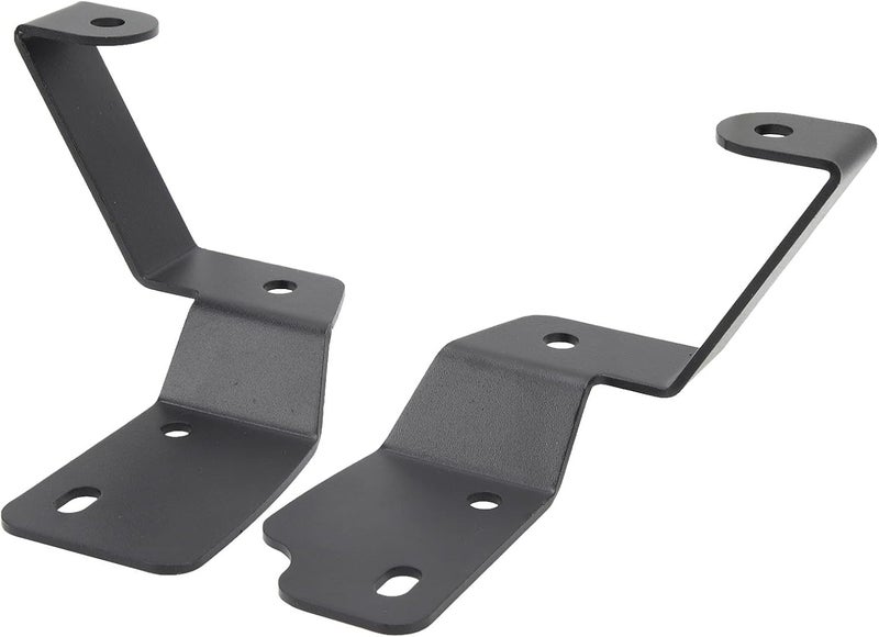 Black Side Pillar Mounting Brackets for Bronco 2021-2023 with LED Lights, Improve Safety and Easy Installation - Image 2
