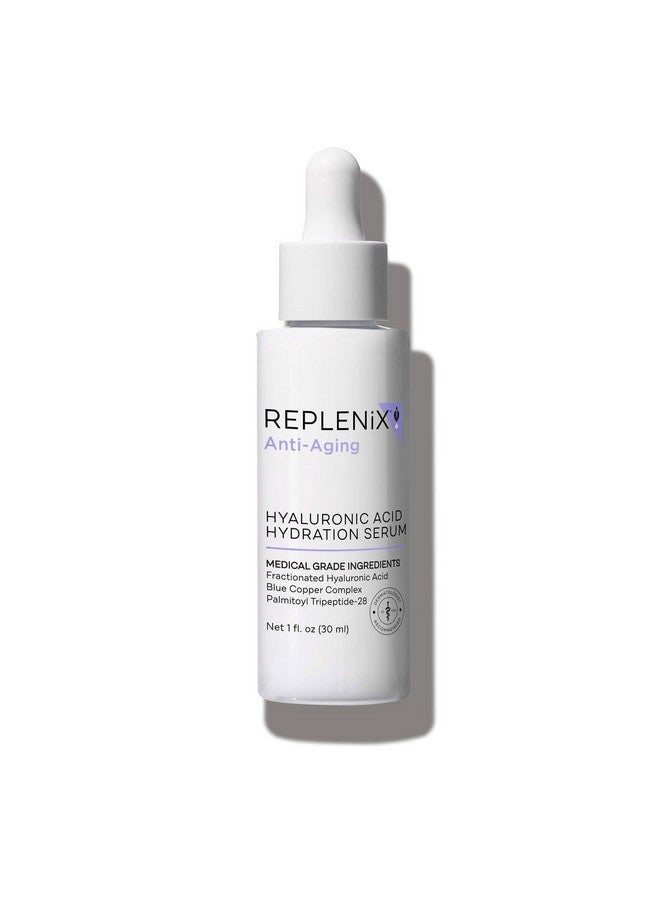 Replenix Pure Hydration Hyaluronic Acid Serum - Medical Grade Anti-Aging Treatment, Reduces Appearance Of Wrinkles, Uneven Skin Tone, Firming, 1 Oz. - Image 1