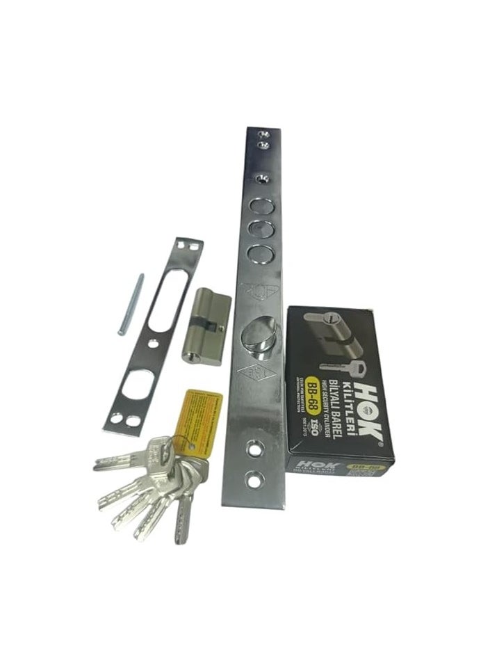 Kalon Armored Door Hook Turkish With Cylinder Computer 5 Key High Quality 