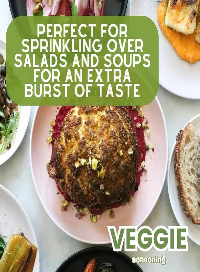 GUSTUS VITAE Everything But The Veggie Seasoning | Gourmet Vegetable Seasoning | Artisanal Spice Mix | All Natural | Non GMO | Hand Crafted | GLP-1 Friendly | Gourmet Vegetable Seasoning Blend | Made In USA | 4.8 oz | Small Batch | Gustus Vitae - Image 3