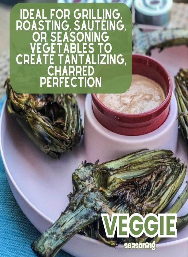 GUSTUS VITAE Everything But The Veggie Seasoning | Gourmet Vegetable Seasoning | Artisanal Spice Mix | All Natural | Non GMO | Hand Crafted | GLP-1 Friendly | Gourmet Vegetable Seasoning Blend | Made In USA | 4.8 oz | Small Batch | Gustus Vitae - Image 2