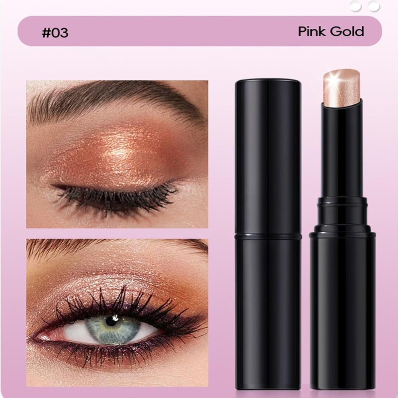 Shadow Stick - Jelly Glitter Crayon,Eye Brightener Stick - for School Party Night Out Date Wedding Travel Vacation Stage Work Casual - Image 5