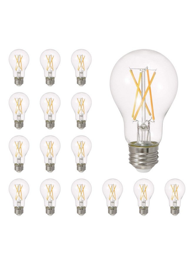 LEDVANCE SYLVANIA LED TruWave Natural Series A19 Light Bulb, 60W Equivalent, Efficient 8W, Medium Base, Dimmable, Clear, 5000K, Daylight - 4 Count (Pack of 4) - Total 16 (40809) - Image 1