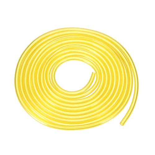 uxcell uxcell 10Ft Petrol Fuel Line Hose I.D 3/32 X O.D 3/16 PVC Soft Pipeline for Common 2 Cycle Small Engine Weedeater  - Image 1