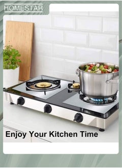 HOMESTAR 4-Piece Non Stick Reusable Gas Stove Protector, Gas Range Protectors for Kitchen Cuttable Easy to CleanGas Stove Burner Cover  - Image 4