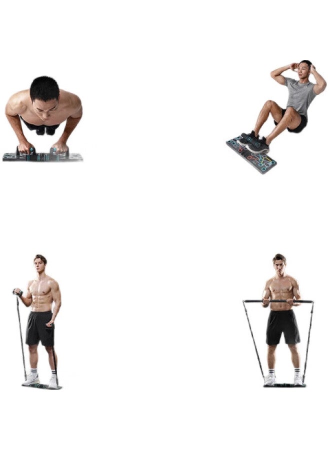 MIKE Push-Up Bench, Balance Stand, Indoor Home Use, Non-Slip Fitness Equipment, Exercise Multi-Functional Suction Cup, Sit-Up - Image 2