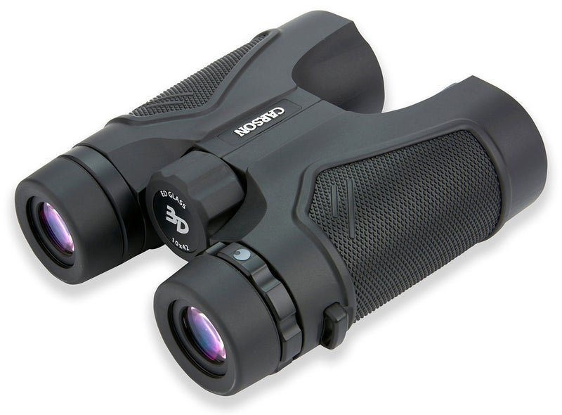 Carson Carson 3D Series 10x42mm High Definition Compact and Waterproof Binoculars with ED Glass, Black (TD-042ED)  - Image 3