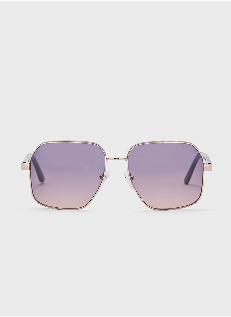 GUESS - Uv-Protected Oversized  Sunglasses - Image 1