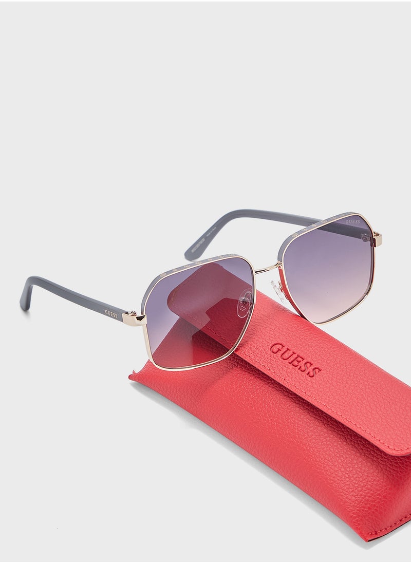 GUESS - Uv-Protected Oversized  Sunglasses - Image 1