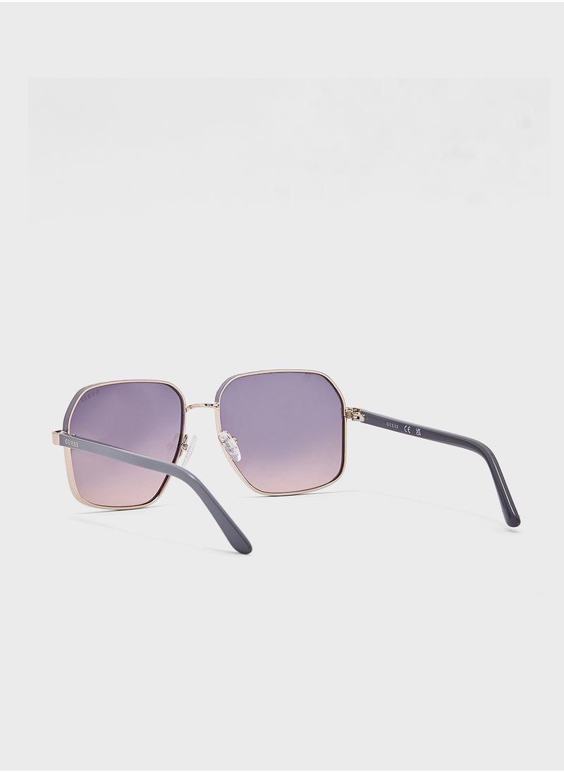 GUESS - Uv-Protected Oversized  Sunglasses - Image 1