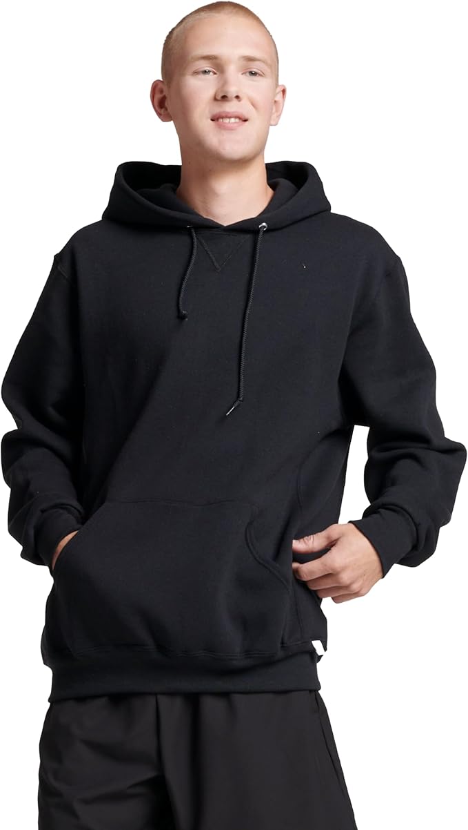 Russell Athletic mens Dri-power Fleece Hoodies, Moisture Wicking, Cotton Blend, Relaxed Fit, Sizes S-4x - Image 2