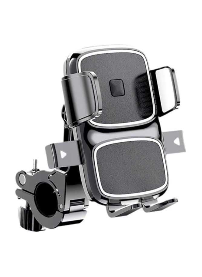 Generic Bicycle & Motorcycle Phone Mount - Adjustable Angle, Rainproof & Shockproof, Universal Handlebar Phone Holder for Bikes and Motorcycles X-888  - Image 1