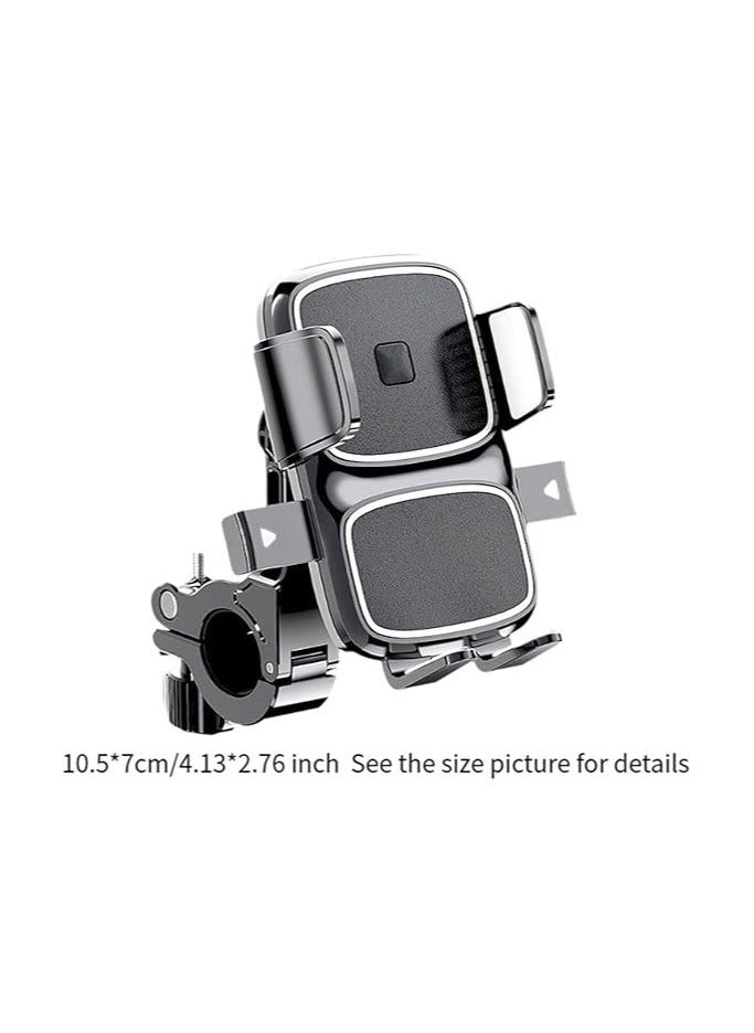 Generic Bicycle & Motorcycle Phone Mount - Adjustable Angle, Rainproof & Shockproof, Universal Handlebar Phone Holder for Bikes and Motorcycles X-888  - Image 2