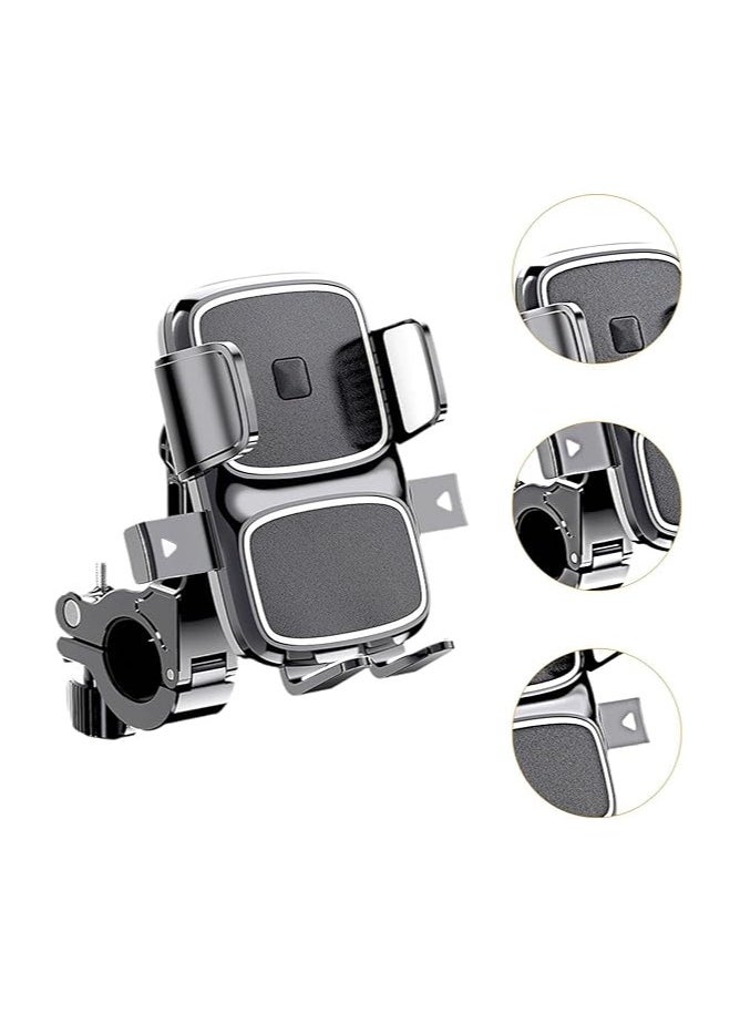 Generic Bicycle & Motorcycle Phone Mount - Adjustable Angle, Rainproof & Shockproof, Universal Handlebar Phone Holder for Bikes and Motorcycles X-888  - Image 4