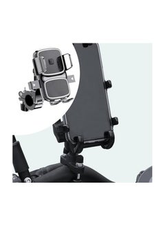Generic Bicycle & Motorcycle Phone Mount - Adjustable Angle, Rainproof & Shockproof, Universal Handlebar Phone Holder for Bikes and Motorcycles X-888  - Image 3