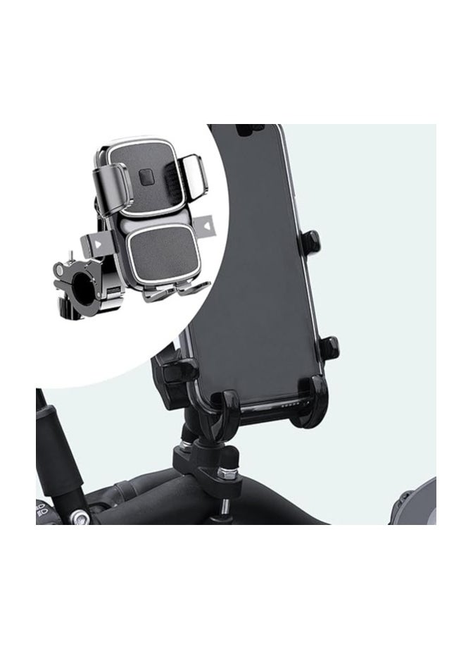 Generic Bicycle & Motorcycle Phone Mount - Adjustable Angle, Rainproof & Shockproof, Universal Handlebar Phone Holder for Bikes and Motorcycles X-888  - Image 3