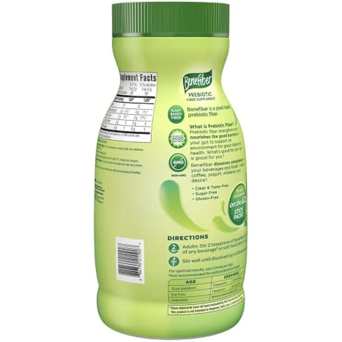 Benefiber Fiber Supplement - 760g 190 Servings - Image 2